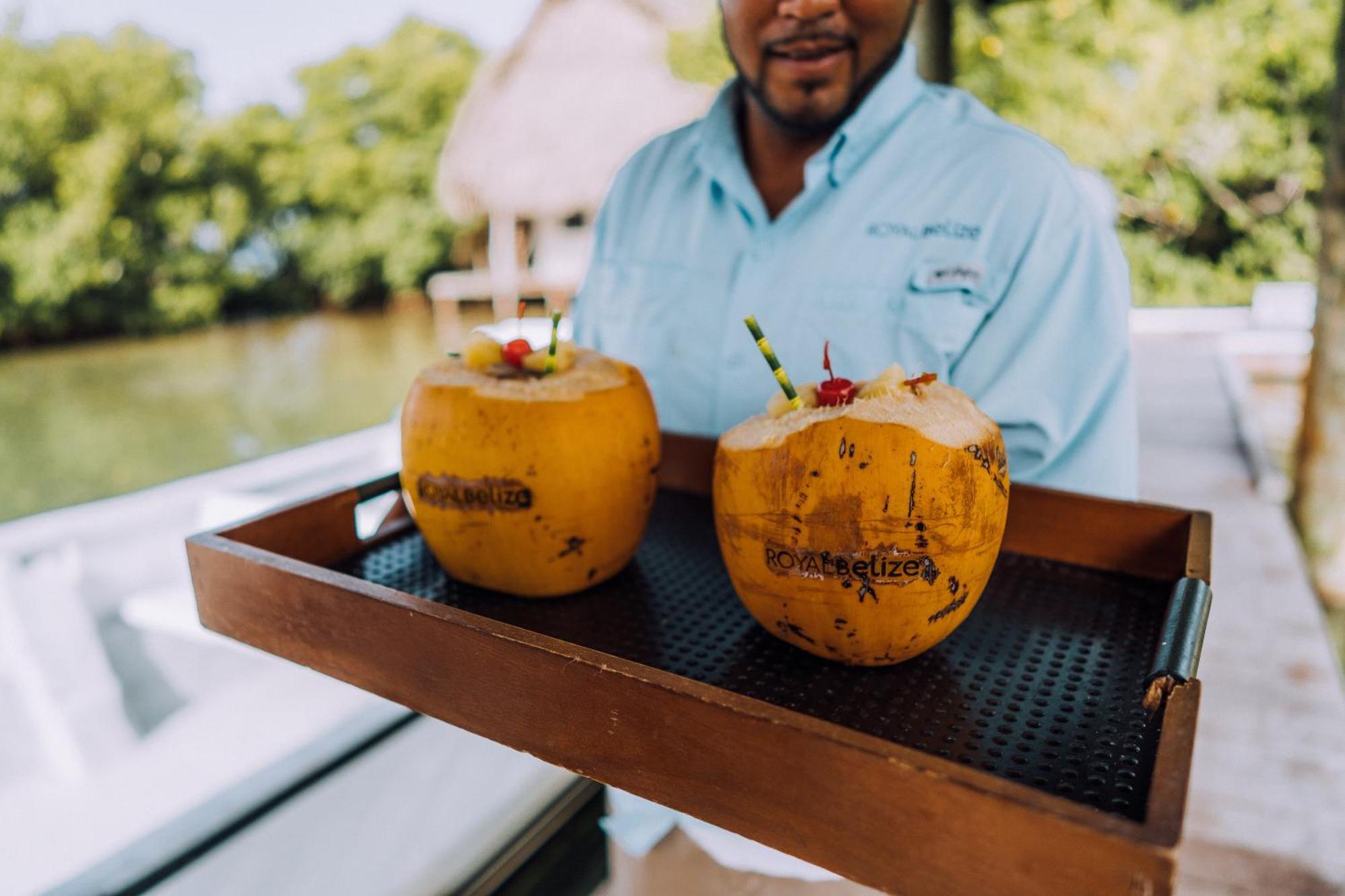 Royal Belize Hotell Thatch Caye Eksteriør bilde